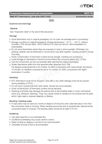 B57251V5472J060 Datasheet Page 22