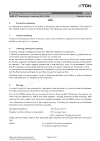 B57311V2331H60 Datasheet Pagina 14