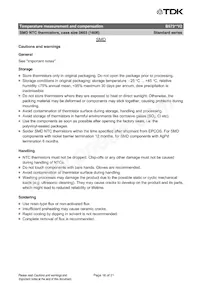 B57311V2331H60 Datasheet Page 16