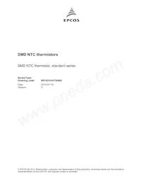 B57423V2473H062 Datasheet Cover