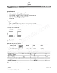 B57423V2473H062 Datasheet Page 2