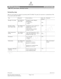 B57423V2473H062 Datasheet Pagina 4