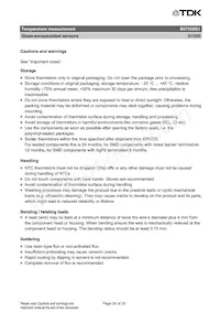 B57550G1303F000 Datasheet Page 20