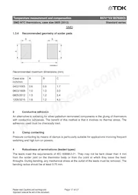 B57620C5223J062 Datasheet Page 17