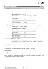 B57864S0502F040 Datasheet Page 12