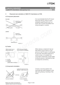 B57875S0103F002 데이터 시트 페이지 21