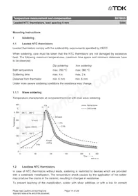 B57885S0303F000 데이터 시트 페이지 14