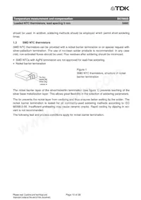 B57885S0303F000 Datasheet Page 15