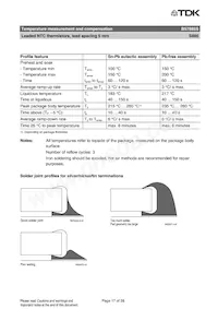 B57885S0303F000 Datenblatt Seite 17