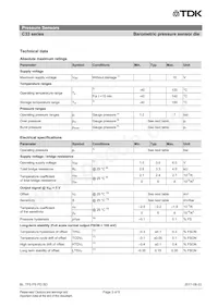 B58600E3314B518 Datasheet Page 3