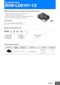 B5W-LD0101-2數據表 封面