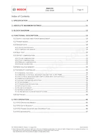 BMA255 Datasheet Page 4