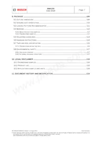 BMA255 Datasheet Page 7