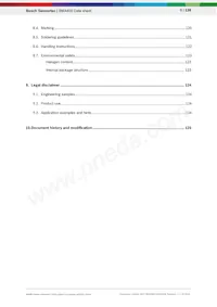 BMA400 Datasheet Page 8