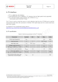 BMP180 Datasheet Page 19
