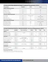 C674S Datasheet Page 2