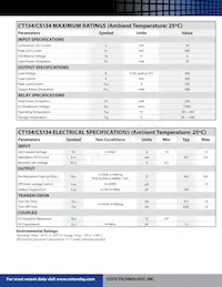 CS134 Datasheet Page 2