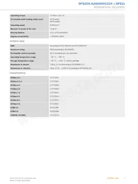 DFS20A-A2AAD001024 Datasheet Page 3