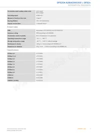 DFS20A-A2BAC000300 Datasheet Page 3