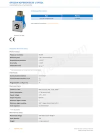 DFS20A-A2PBD065536 Datasheet Pagina 2