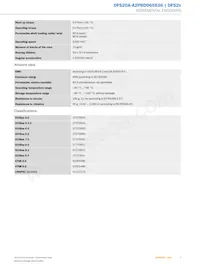 DFS20A-A2PBD065536 Datasheet Page 3