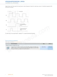 DFS22A-KCP2C065536 Datasheet Page 6