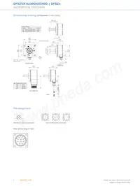 DFS25A-A2AAD002000 데이터 시트 페이지 4