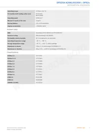 DFS25A-A2AAL001500 Datasheet Page 3
