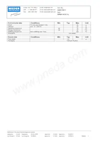 DIP05-1A72-11L Datasheet Pagina 2