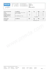 DIP05-1C90-51D Datasheet Page 2