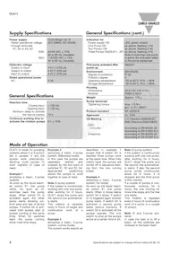 DLA71TB233P Datasheet Pagina 2