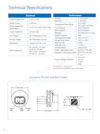FMA-500-T1-05W-GV Datasheet Pagina 2