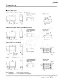 G2R-1-S-T130 DC24 Datasheet Pagina 8