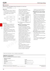 G2R-2A4-DC6 Datasheet Page 14