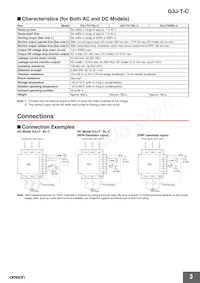 G3J-T217BL-C DC12-24 Datasheet Pagina 3