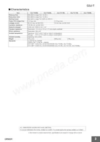 G3J-T405BL DC12-24 Datasheet Page 3