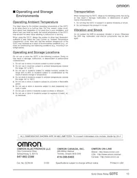 G3TC-ODC24A DC24 Datasheet Page 10
