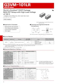 G3VM-101LR(TR) Datasheet Cover