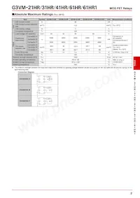 G3VM-21HR(TR) Datenblatt Seite 2
