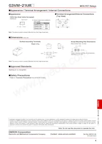 G3VM-21UR11(TR05) Datenblatt Seite 4