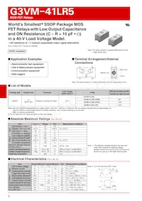 G3VM-41LR5(TR) Datasheet Cover