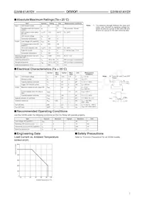 G3VM-61AY Datasheet Page 2