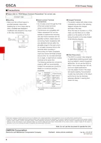 G5CA-1A-E DC6 Datasheet Page 4