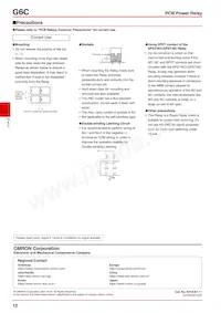 G6C-2117C-US-DC12 Datasheet Page 12