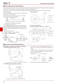 G6JU-2FL-Y-TR DC24 Datasheet Page 6