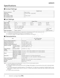 G6L-1F-TRDC24 Datasheet Page 2