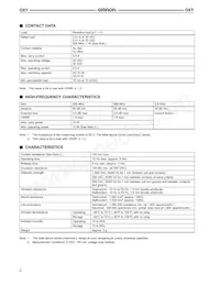 G6Y-1 DC9 Datasheet Pagina 2
