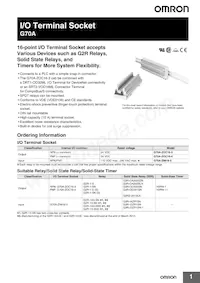 G70A-ZIM16-5-DC24V Datasheet Cover