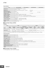 G70A-ZIM16-5-DC24V Datasheet Page 6