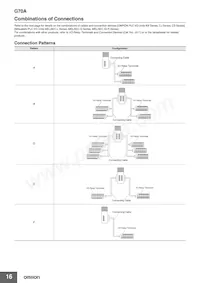 G70A-ZIM16-5-DC24V Datasheet Pagina 16